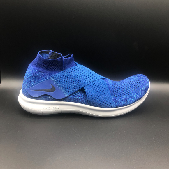 Nike Other - Men's Nike Free RN Motion Flyknit Blue/Black/Grey